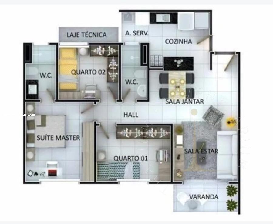Apartamento, 3 quartos, 77 m² - Foto 19