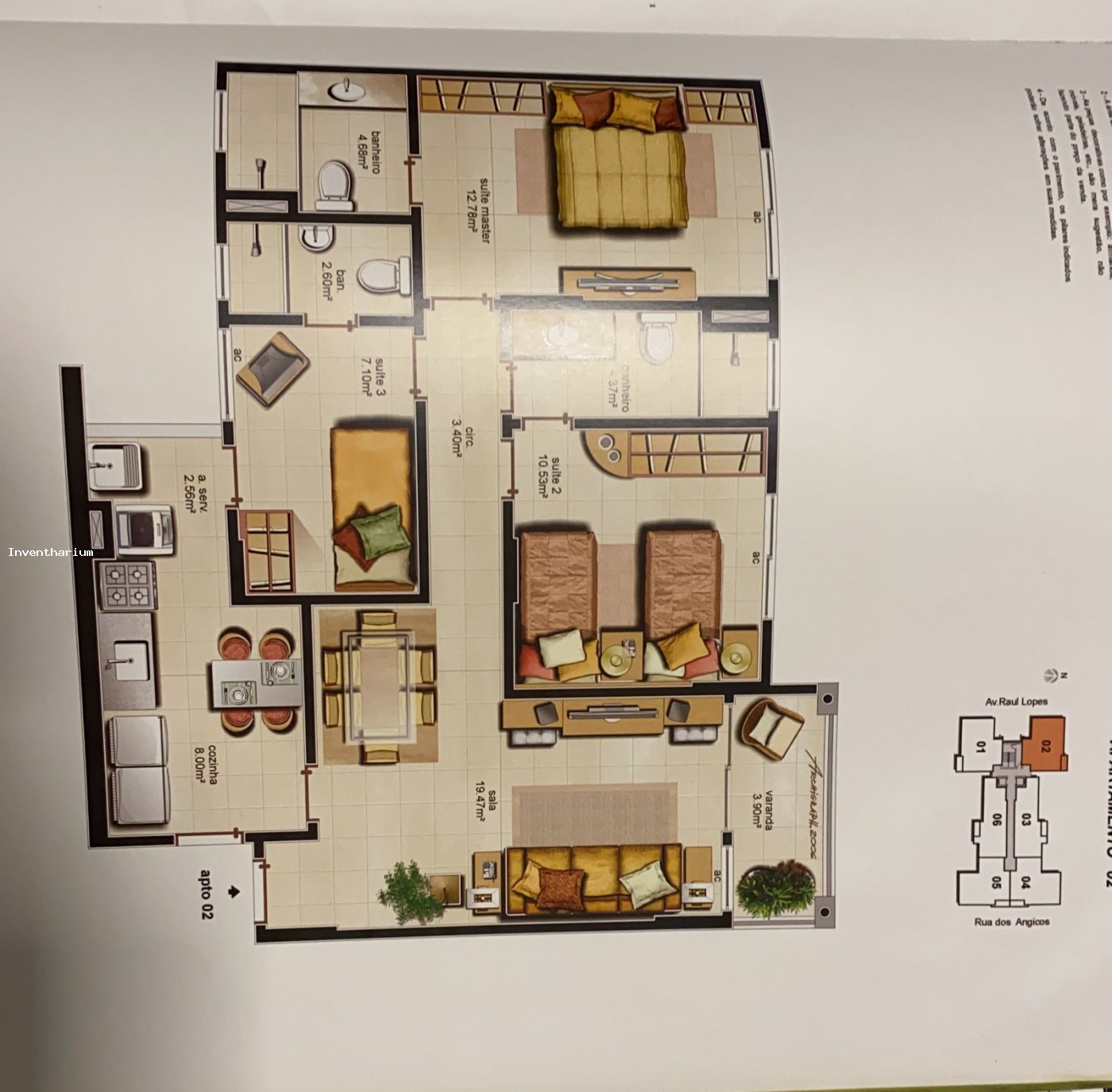 Apartamento, 3 quartos, 80 m² - Foto 2